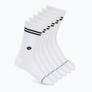 Zokni Stance Core Crew 6 pairs white (Core Crew A556D25CPC-WHT) kép