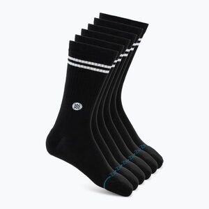 Zokni Stance Core Crew 6 pairs black (Core Crew A556D25CPC-BLK) kép
