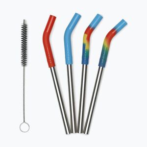 Szívószálak KLEAN KANTEEN Straw 8 mm Short 4 pcs. multi colored (Straw 4 Pack 8 mm Short 1009508) kép