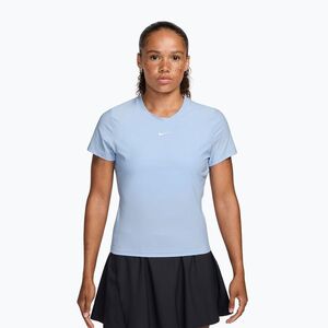 Női teniszpóló Nike Victory Dri-Fit hydrogen blue/white (Victory Dri-Fit IB3776-407) kép