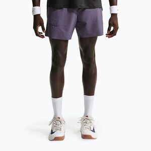 Férfi teniszshort Nike Court Advantage Dri-Fit 6" dark raisin/white (Court Advantage Dri-Fit 6" IB1071-573) kép