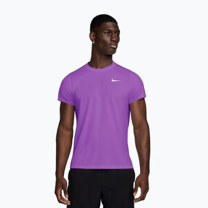 Férfi teniszpóló Nike Court Dri-Fit Victory bright violet/white (Court Dri-Fit Victory FZ6921-522) kép