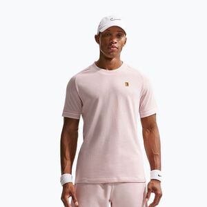 Férfi teniszpóló Nike Court Heritage silt red (Court Heritage FN0318-667) kép