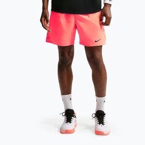 Férfi teniszshort Nike Court Dri-Fit Victory 7" hot lava/black (Court Dri-Fit Victory 7" FD5380-804) kép