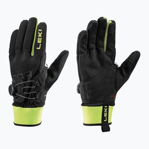 Sísíkesztyűk LEKI PRC Boa Shark black/neon yellow (PRC Boa Shark 652906301060) kép