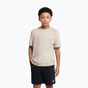 New Balance 574 Gyerekpóló Cipőgrafikával timberwolf (574 Shoe Graphic Tee YT61A21ATWF) kép