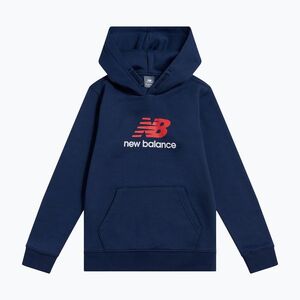 Gyerek pulóver New Balance BB Stacked Logo Hoodie nb navy (BB Stacked Logo Hoodie LAKB0366NNY) kép