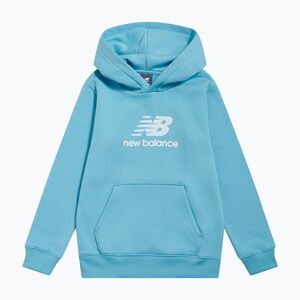Gyerek pulóver New Balance BB Stacked Logo Hoodie taffy blue (BB Stacked Logo Hoodie LAKB0366AAY) kép