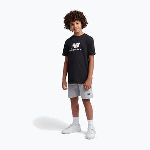 Gyerek szett New Balance Stacked Logo Tee & FT Short nb caviar (Stacked Logo Tee & FT Short LAKB0318BK) kép