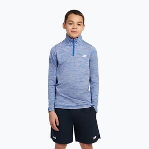 Gyerek pulóver New Balance Athletics Quarter Zip Funnel blue gemstone (Athletics Quarter Zip Funnel LAKB0220BUM) kép