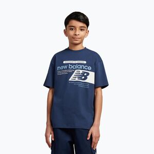 Gyerek póló New Balance Authentic Brand Players Graphic Tee nb navy (Authentic Brand Players Graphic Tee LAKB0164NNY) kép