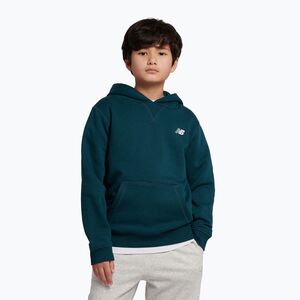 Gyerek pulóver New Balance Brush Back Small Logo Hoodie medusa green (Brush Back Small Logo Hoodie LAKB0003AAV) kép