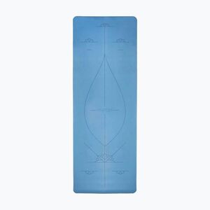 Jógaszőnyeg Myga Alignment XL 6 mm blue (Alignment XL RY1182) kép