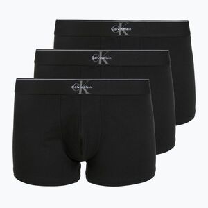 Férfi boxeralsó Calvin Klein LV00NB4472 Trunk 3 pairs black (LV00NB4472UB1) kép