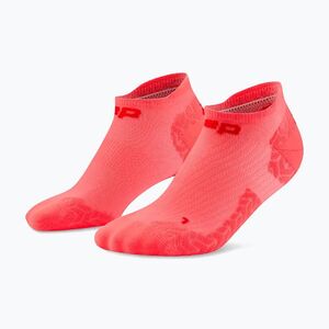 Női zokni CEP Ultralight No Show 4.0 neon coral/red (Ultralight No Show 4.0 WP76BL2) kép