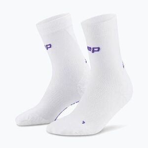 Férfi kompressziós zokni CEP Ultralight Mid Cut 4.0 white (Ultralight Mid Cut 4.0 WP8C0L3) kép