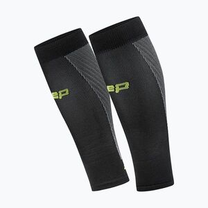 Férfi kompressziós lábszárszorítók CEP Ultralight Calf 4.0 black/grey (Ultralight Calf 4.0 WS80VL2) kép