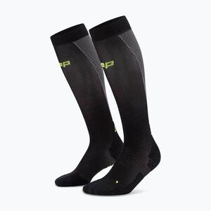 Férfi zokni CEP Ultralight Tall 4.0 black/grey (Ultralight Tall 4.0 WP80VL2) kép