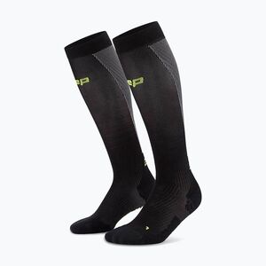 Női zokni CEP Ultralight Tall 4.0 black/grey (Ultralight Tall 4.0 WP70VL3) kép