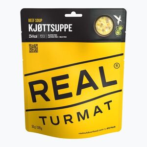Fagyasztva szárított élelmiszer Real Turmat Beef Soup 55 g (Zupa z Wołowiny 35331) kép