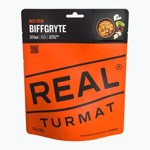 Fagyasztva szárított élelmiszer Real Turmat Beef Stew 128 g (Gulasz Wołowy 6020) kép