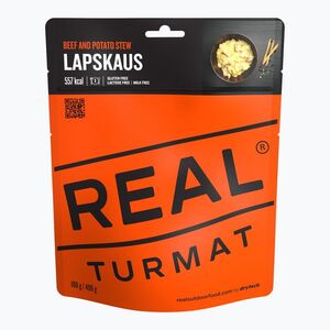 Fagyasztva szárított élelmiszer Real Turmat Beef Stew with Potatoes 108 g (Gulasz Wołowy z Ziemniakami 35212) kép