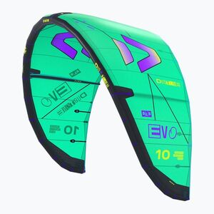Kitesurf sárkány DUOTONE Evo SLS 2026 green purple (Evo SLS 2026 44260-3013) kép