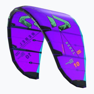 Kitesurf sárkány DUOTONE Rebel SLS 2026 purple/green (Rebel SLS 2026 44260-3010) kép