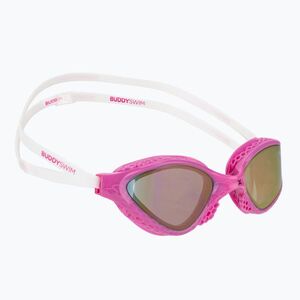 Úszószemüveg BuddySwim OzeanX Mirror pink/white/iridium (OzeanX Mirror 25133553) kép