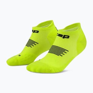 Férfi kompressziós zokni Cep Run No Show 5.0 lime/black (Run No Show 5.0 WP86KR2) kép
