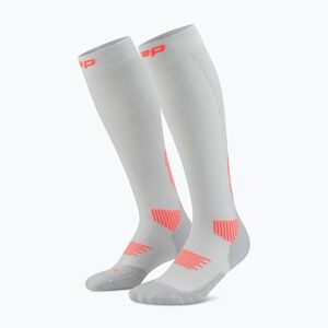 Női kompressziós zokni CEP Run Tall 5.0 grey (Run Tall 5.0 WP702R3) kép