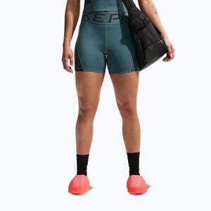 Női rövidnadrág Nike Pro Sculpt High Waisted 5" Biker mineral slate/faded spruce/white (Pro Sculpt High Waisted 5" Biker IB9103-382) kép