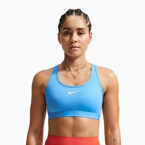 Edzőmelltartó Nike Swoosh Medium Support university blue/white (Swoosh Medium Support DX6821-414) kép