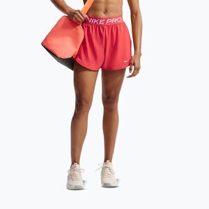 Női edzőshort Nike Pro 2in1 light crimson/white (Pro 2in1 IR1918-696) kép