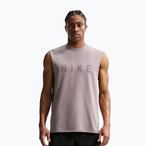 Férfi edzőpóló Nike Athletic Club Dri-Fit light violet ore/light violet ore (Athletic Club Dri-Fit Tank IF2797-226) kép