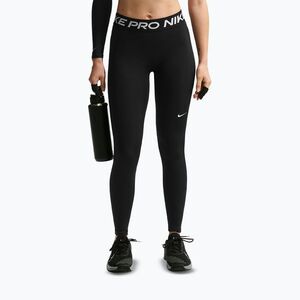 Női leggings Nike Pro Mid-Rise Full black/white (Pro Mid-Rise Full IQ0886-010) kép