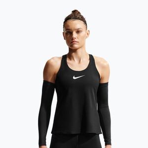 Női edzőpóló Nike Pro Dri-Fit TT black/white/metallic silver (Pro Dri-Fit TT IO0208-010) kép