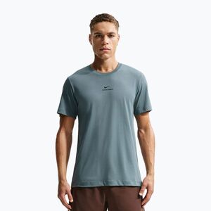 Férfi edzőpóló Nike Pro Dri-Fit mineral slate/black (Pro Dri-Fit IH1947-382) kép