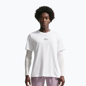 Férfi edzőpóló Nike Pro Dri-Fit white/black (Pro Dri-Fit IH1947-100) kép