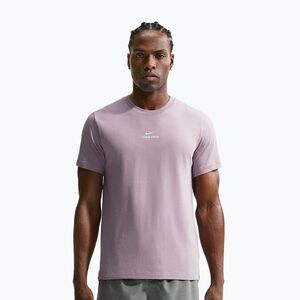 Férfi edzőpóló Nike Pro Dri-Fit light violet ore/white (Pro Dri-Fit IH1947-226) kép