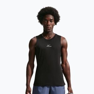 Férfi edzőpóló Nike Pro Training Dri-Fit black/white (Pro Training Dri-Fit IF2805-010) kép