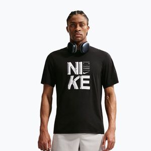 Férfi edzőpóló Nike Hyverse Dri-Fit Persian black/white (Hyverse Dri-Fit IF2778-010) kép