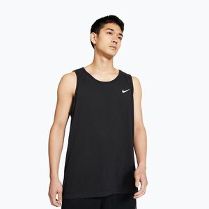 Férfi edzőpóló Nike Dri-Fit TT black/white (Dri-Fit TT AR6069-010) kép