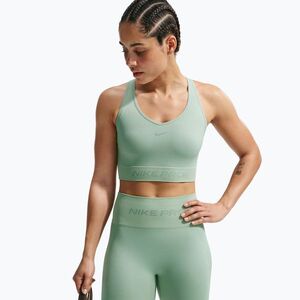 Edző felső Nike Pro Seamless Dri-Fit Cropped steam (Pro Seamless Dri-Fit Cropped Tank IB9414-006) kép