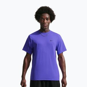Férfi póló Nike Dri-Fit UV Hyverse persian violet/black (Dri-Fit UV Hyverse DV9839-510) kép