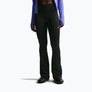Női leggings Nike One High Waisted Flared black/white (One High Waisted Flared IB9135-010) kép