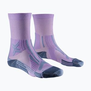 Női zokni X-Socks Trailrun Perform Crew orchid/sunset blue (Trailrun Perform Crew XS-RQPTS24W) kép