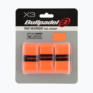 Padelütő markolatborítások Bullpadel GB-1705 Senso Absorbent 3 pcs. fluor orange (GB-1705 Senso Absporbent 471954) kép