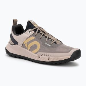 Női platformos kerékpáros cipő adidas FIVE TEN Trailcross LT wonder taupe/ice tangerine/carbon (Trailcross LT JQ3899) kép