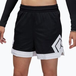 Női kosárlabda rövidnadrág Jordan Sport Diamond 4" fekete/fehér/fehér/fekete (Jordan Sport Diamond 4" FN5134-010) kép